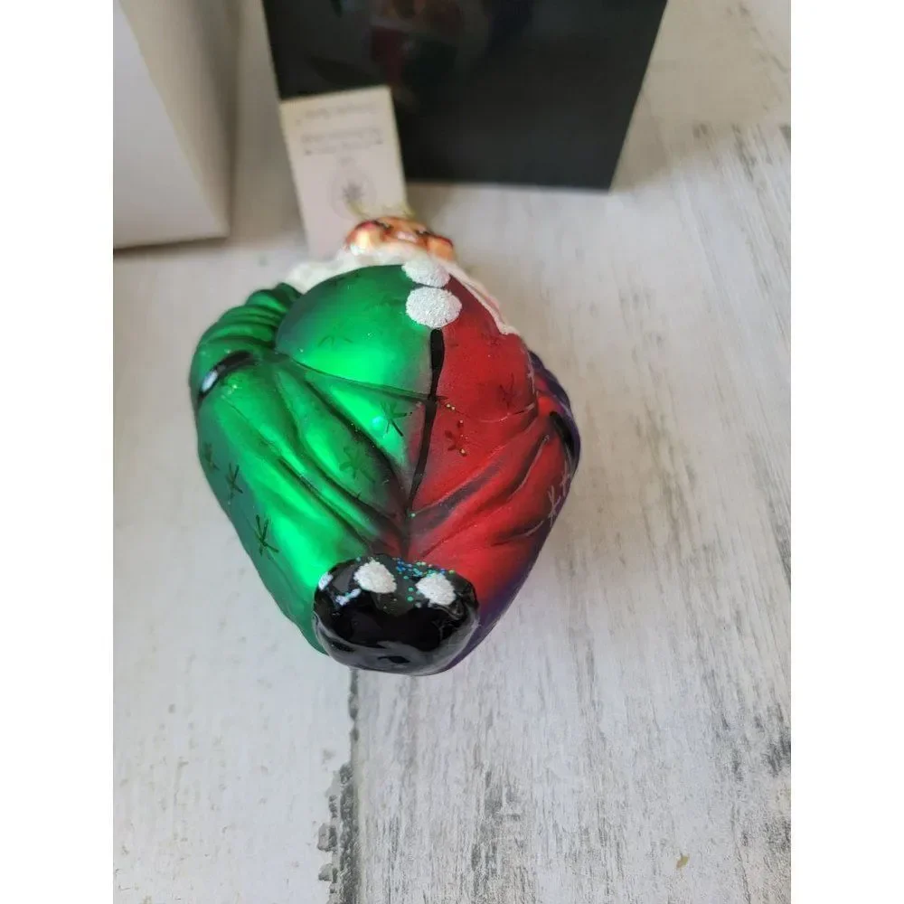 Radko‎ 1997 a caring clown blown glass ornament AIDS awareness